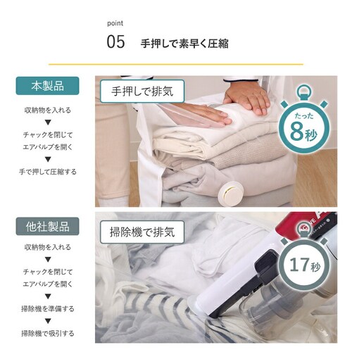 一体型圧縮ボックス ネイビー_7