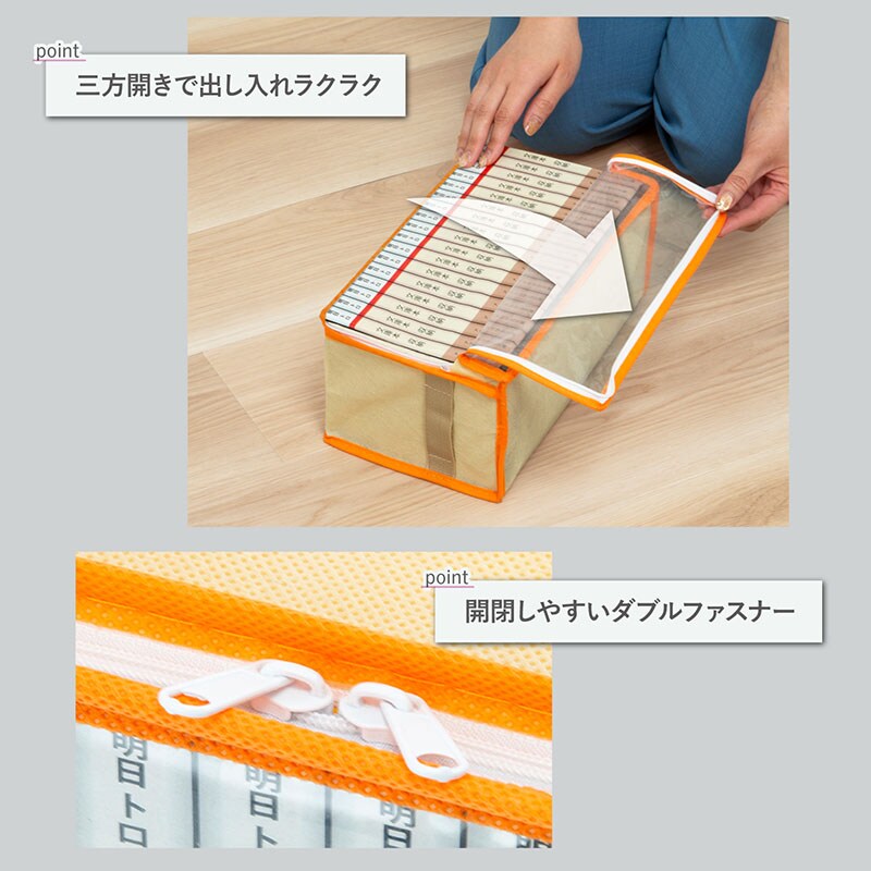 【状態綺麗】収納ケース 直送】深型収納ケース3段/2個セット(グレープ)｜かわいいお姫様