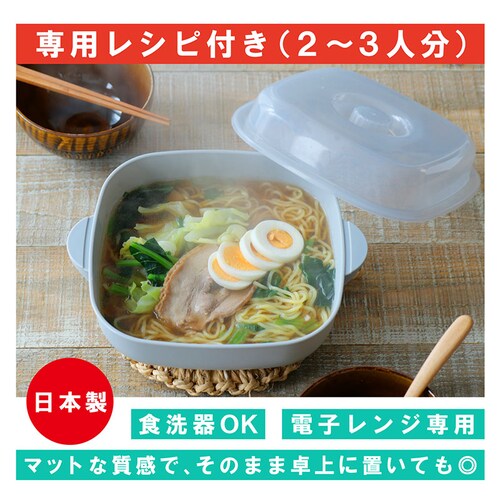 レンジでパパっと 2wayスチームポット レシピ付 SPT_1