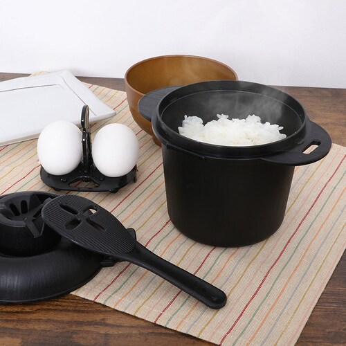 温泉たまごも作れる炊飯釜 SN-104_6