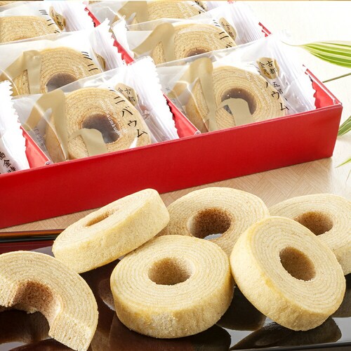 五郎島金時 ミニバウムクーヘン 15個 (ミニバウムクーヘン×15/常温) YJ-GOA ギフト 贈り物 お取り寄せ_2