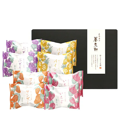 京都 養老軒 彩りフルーツ大福 8個 (冷凍) YF-CFD ギフト 贈り物 贈答 お祝 お礼 内祝 和菓子 お取り寄せ_1