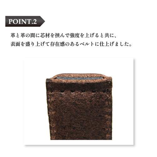 ベルト メンズベルト レザーベルト メンズ 30mm カジュアル ビジネス スーツ レザー 本革 革 イタリア 日本製_6