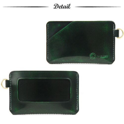 パスケース 定期入れ 3面 メンズ レディース 本革 革 牛革 レザー ブランド 薄型 おしゃれ 窓 横 両面 suica_8