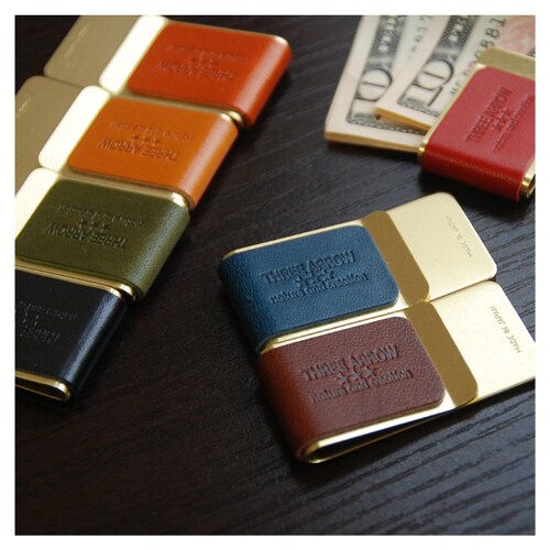 マネークリップ 財布 本革 メンズ レディース ブランド 栃木レザー 薄い 薄型 カードクリップ お札_11