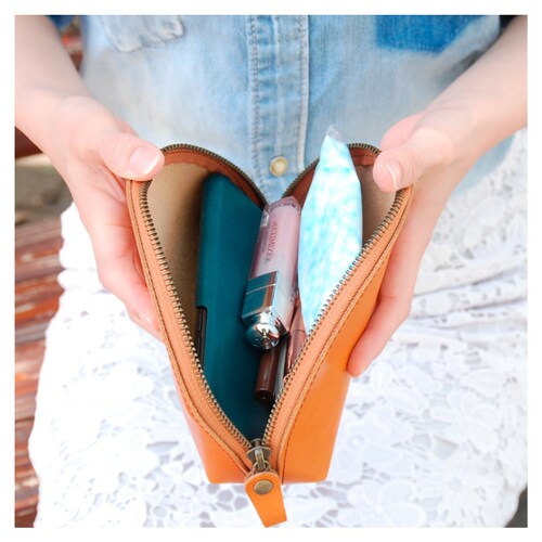 ポーチ 化粧ポーチ レディース 本革 栃木レザー 小物入れ メンズ レザー ブランド 日本製 大きめ_11