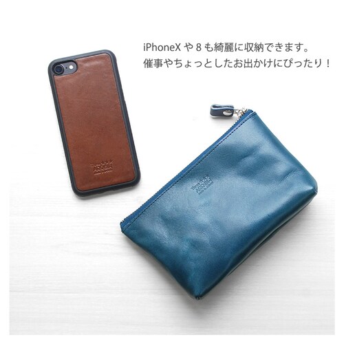 ポーチ ミニポーチ 本革 栃木レザー メンズ レディース ブランド 日本製 小物入れ レザー 小さめ_9