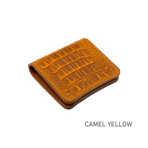 財布 二つ折り財布 ミニ財布 レディース メンズ 本革 革 イタリアンレザー ブランド 日本製 小さい コンパクト クロコ型押し_12