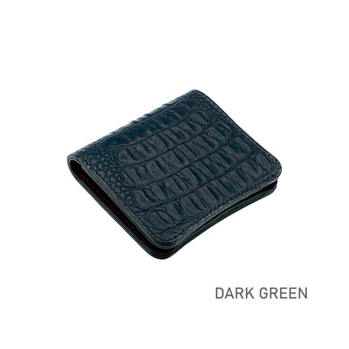 財布 二つ折り財布 ミニ財布 レディース メンズ 本革 革 イタリアンレザー ブランド 日本製 小さい コンパクト クロコ型押し_13