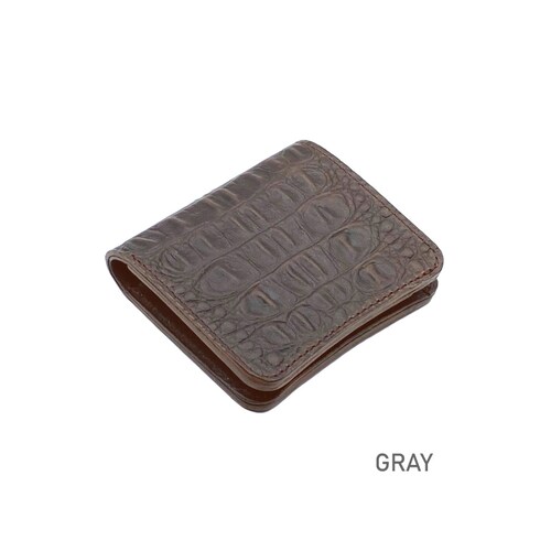 財布 二つ折り財布 ミニ財布 レディース メンズ 本革 革 イタリアンレザー ブランド 日本製 小さい コンパクト クロコ型押し_14