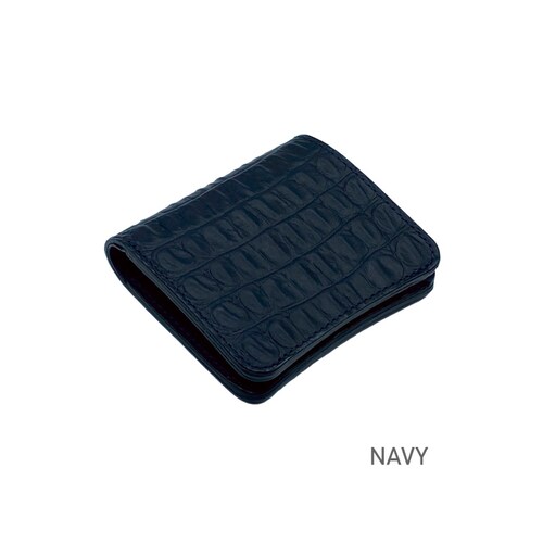 財布 二つ折り財布 ミニ財布 レディース メンズ 本革 革 イタリアンレザー ブランド 日本製 小さい コンパクト クロコ型押し_16