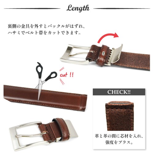ベルト メンズ 本革 栃木レザー ブランド カジュアル 牛革 おしゃれ 幅3cm 革 皮 日本製 レザー_13