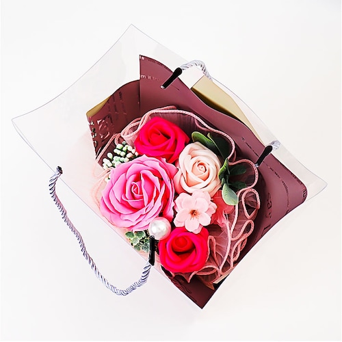 HillTop ヒルトップ ブーケ ミニ ミニブーケ 通販 プリザーブドフラワー ソープフラワー フレグランスソープフラワー プリザーブド フラワー ミニサイズブーケ 花 花束 造花 ミニサイズ かわ_8