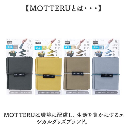 motteru エコバッグ 通販 モッテル パタント MO-1125 レジカゴ用バッグ エコバック 保冷バッグ 大容量 折り畳み ポケッタブル パッカブル 折りたたみ サブバッグ クーラーバッグ コン_13