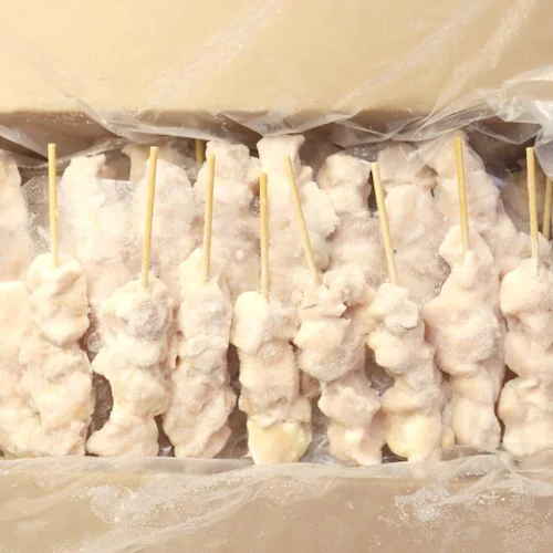 鶏肉 鶏もも串 1箱 1.5kg×1箱 (1箱50本入り/スチーム/冷凍便) 焼き鳥 バーベキュー BBQ グルメ お取り寄せ_5