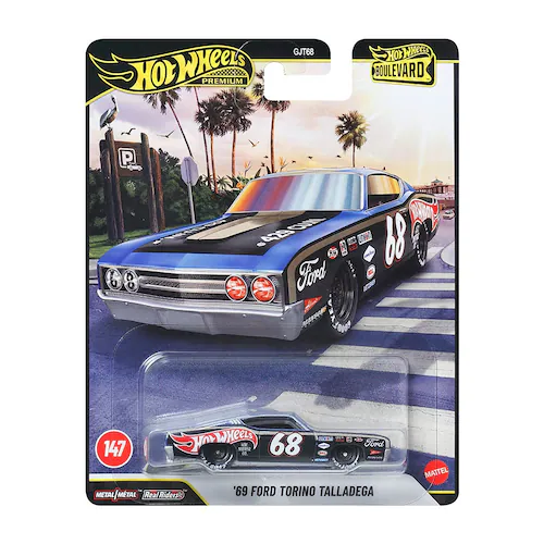 【送料込み価格】Hot Wheels ホットウィール ブールバード 4台セット HKS R32 GRヤリス フォード トリノ タラデガ マスタング_3