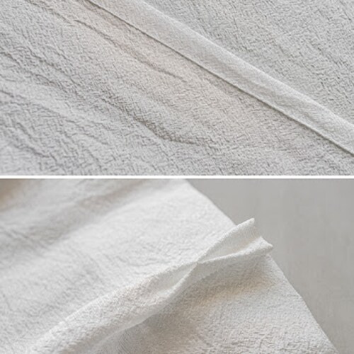 【送料無料】遮熱 遮像 保温 採光 UVカットミラー無地レースカーテン 100X133cm2枚組 アイボリー_10
