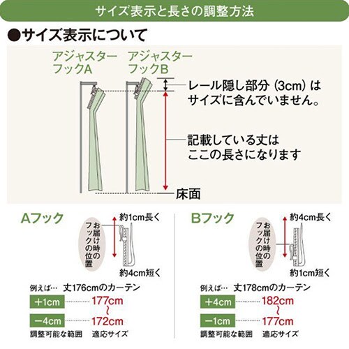 【送料無料】光を遮る1級遮光防炎カーテン 形状記憶 100X135cm 2枚組 アイボリー_11