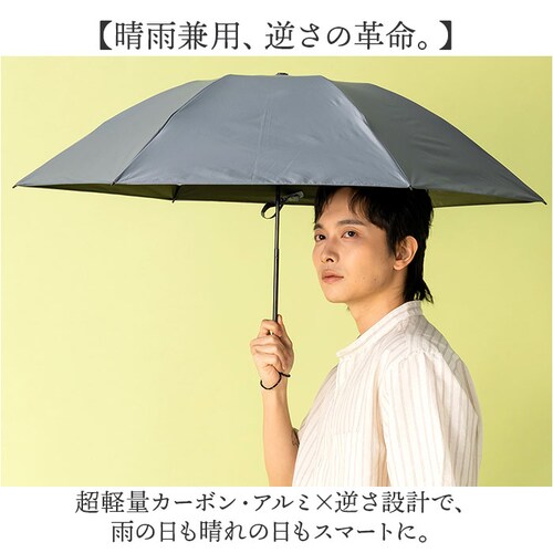 シルバー 折りたたみ傘 軽量 コンパクト 通販 KIZAWA キザワ 折りたたみ 折りたたみ日傘 折り畳み傘 軽い 傘 かさ カサ uvカット 遮光 日差し 55cm 6本骨 メンズ レディース シン_1