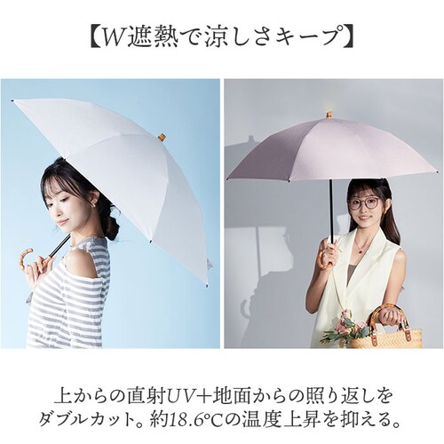 ホワイト KIZAWA 日傘 折りたたみ 通販 キザワ 折りたたみ傘 折りたたみ日傘 折り畳み傘 傘 かさ カサ 遮光率 100% コンパクト 日差し 50cm UVカット 8本骨 2way 遮熱 お_8