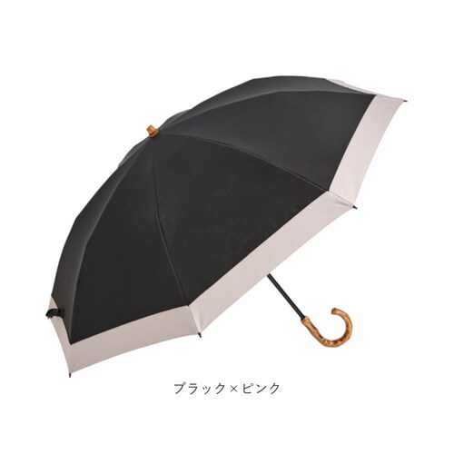 ホワイト×ピンク KIZAWA 折りたたみ日傘 通販 キザワ 折りたたみ傘 日傘 折りたたみ 折り畳み傘 傘 かさ カサ 遮光率 100% コンパクト 日差し 50cm UVカット 8本骨 2way _17