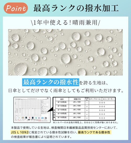 2ライン/グレージュ KIZAWA キザワ 日傘 折りたたみ レディース 通販 折りたたみ傘 折り畳み傘 折り畳み 傘 かさ カサ レディース傘 日よけ 日除け ひよけ アンブレラ プリント 6本骨 _5