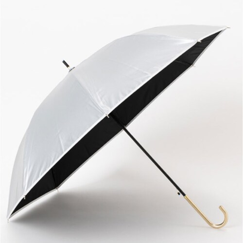 2759/シルバー ジャンプ傘 レディース 晴雨兼用 通販 長傘 傘 60cm 耐風傘 晴雨兼用傘 雨傘 日傘 風に強い傘 遮熱 遮光 UVカット 女性 大人 女子 60センチ 通勤 通学 登下校 高_3