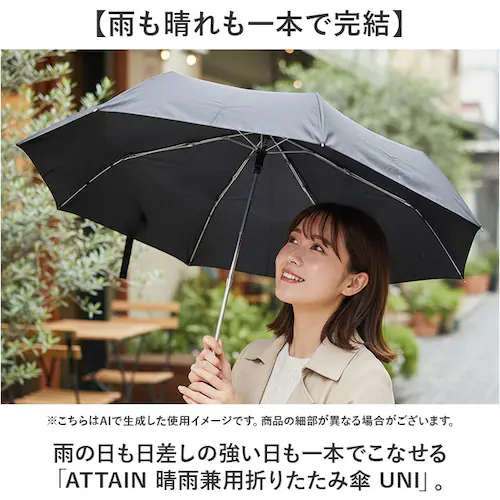 グレー 強風に強い 折りたたみ 傘 通販 強風対応 晴雨兼用傘 折りたたみ傘 かさ 雨傘 日傘 折り畳み傘 レディース メンズ 大きめ 60cm 60センチ UVカット 一級遮光 遮熱 女性 男性 無_1