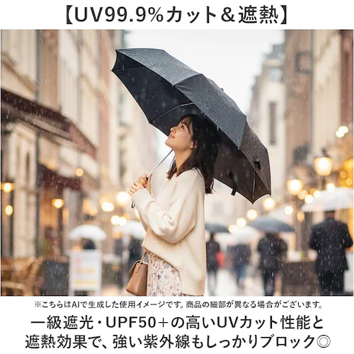 グレー 強風に強い 折りたたみ 傘 通販 強風対応 晴雨兼用傘 折りたたみ傘 かさ 雨傘 日傘 折り畳み傘 レディース メンズ 大きめ 60cm 60センチ UVカット 一級遮光 遮熱 女性 男性 無_2
