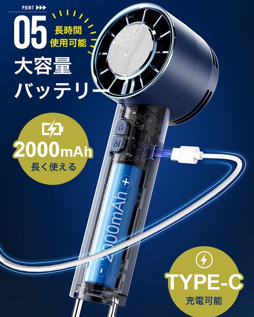 【ミントグリーン/ピンクゴールド】 冷却プレート ハンディファン 冷却 ハンディ扇風機 ペルチェ素子 冷却プレート付き ハンディーファン 扇風機 卓上扇風機 卓上 クール 爽快 暑さ対策 冷感グッズ _10
