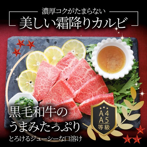 【しゃぶまる】A4,A5等級 特選 黒毛和牛 カルビ焼肉 250g ねぎまみれ 旨塩ダレ( A4 〜 A5等級 )牛肉 肉 食品 お祝い 霜降り 贅沢 黒毛 和牛 国産 祝い 記念 通販 グルメ 誕生_3