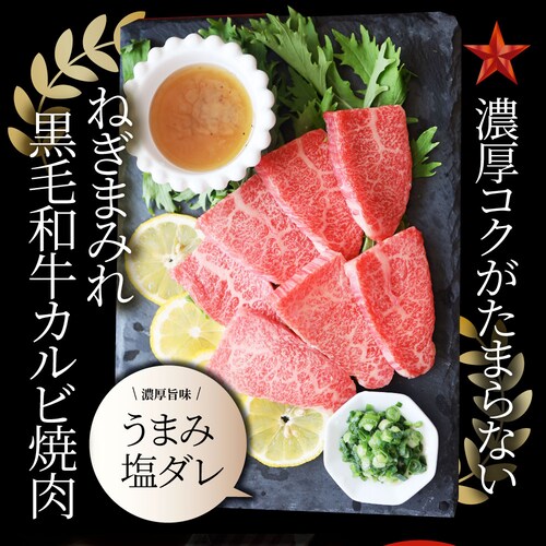 【しゃぶまる】A4,A5等級 特選 黒毛和牛 カルビ焼肉 250g ねぎまみれ 旨塩ダレ( A4 〜 A5等級 )牛肉 肉 食品 お祝い 霜降り 贅沢 黒毛 和牛 国産 祝い 記念 通販 グルメ 誕生_12