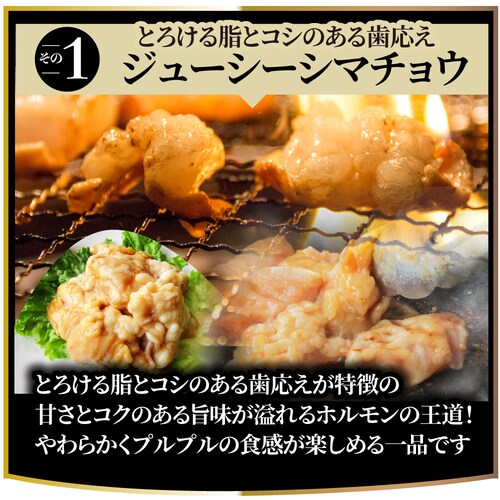 【しゃぶまる】三種 ホルモン ミックス 焼肉 1kg(250g×4パック)秘伝 タレ漬け バーベキュー BBQ お花見 花見 肉 焼くだけ 冷凍*当日発送対象_6