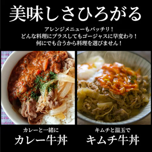 【しゃぶまる】牛丼 牛丼の具 10個セット お肉屋さんのこだわり たっぷり牛肉の簡単牛丼 昼ごはん ストック 時短 お弁当 お試し 便利 夜食 手軽 グルメ おつまみ 牛皿 冷凍食品 冷凍 おかず セ_14