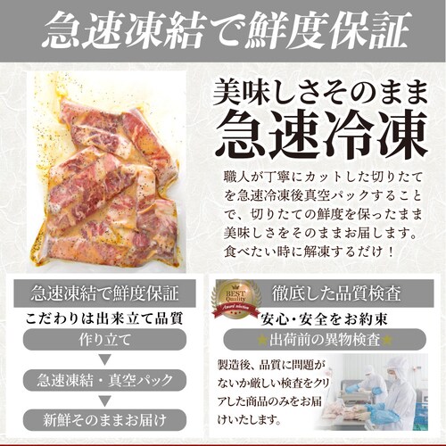 【しゃぶまる】牛肉 肉 焼肉 鬼スパイシーひとくちガーリックステーキ 1kg(250g×4) 赤身 贅沢 おトク お徳用 肉 通販 グルメ アウトドア お家焼肉 バーベキュー 食材 セット_16