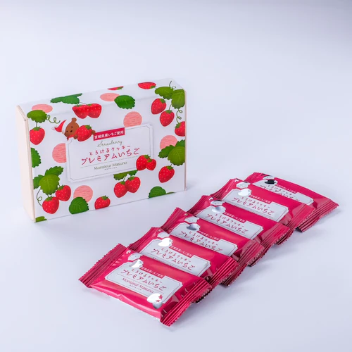とろけるクッキープレミアムいちご6袋入り_3