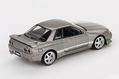 【送料込み価格】MINI GT 1/64 Nissan スカイライン GT-R R32 Veilside コンバット C-I Veilside コンバットグレー(右ハンドル)_1