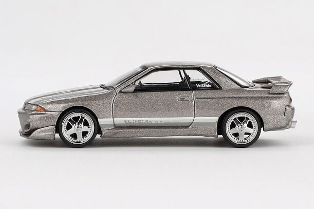 【送料込み価格】MINI GT 1/64 Nissan スカイライン GT-R R32 Veilside コンバット C-I Veilside コンバットグレー(右ハンドル)_2