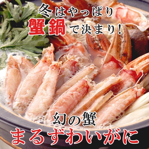 まるずわいがに 肩付き脚 正味重量1kg(総重量1.25kg) カニ脚 蟹脚 海鮮 お取り寄せ_1