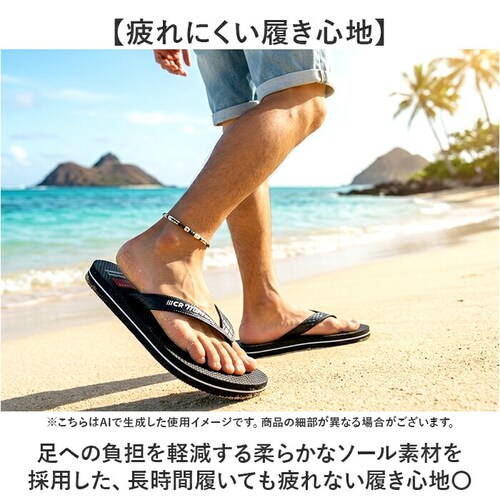 ブラック 26cm MERCURY マーキュリー ビーチサンダル 通販 サンダル ビーサン トングサンダル ビーチシューズ 軽量 軽い ビーチ レジャー ベーシック 海 夏 履きやすい 歩きやすい レ_3