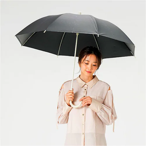 ノワール mabu 傘 マブ SMV-4247 通販 長傘 晴雨兼用傘 雨傘 日傘 かさ レディース メンズ 晴雨兼用 遮光 遮熱 UVカット 大きめ 60cm 60センチ 8本骨 耐風 丈夫 通勤 _2