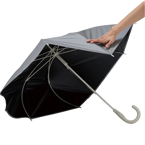 ノワール mabu 傘 マブ SMV-4247 通販 長傘 晴雨兼用傘 雨傘 日傘 かさ レディース メンズ 晴雨兼用 遮光 遮熱 UVカット 大きめ 60cm 60センチ 8本骨 耐風 丈夫 通勤 _9