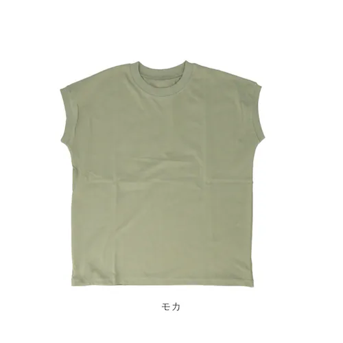 オフホワイト mitis Tシャツ ミティス 通販 プチハイネックTシャツ カットソー プルオーバー レディース 半袖 夏 春夏 春秋 フレンチスリーブ シンプル カジュアル インド綿 おしゃれ 女性_13