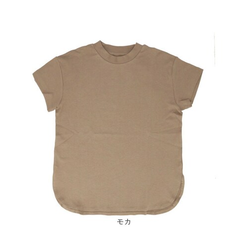 ブルー mitis Tシャツ ミティス 通販 モックネックTシャツ カットソー 前後差 プルオーバー レディース 半袖 夏 春夏 春秋 モックネック シンプル カジュアル インド綿 おしゃれ 女性 大_11