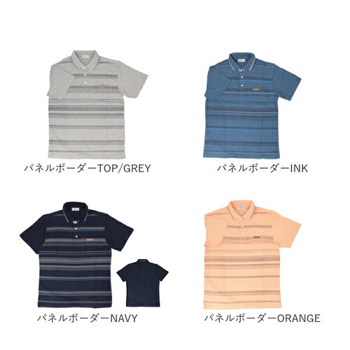 ストライプINK Mサイズ ポロシャツ 半袖 メンズ 通販 KEN GROVE ケングローブ シャツ メンズポロシャツ オフィス カジュアル シンプル きれいめ 男性 ゴルフ 大人 春 夏 ブランド _13