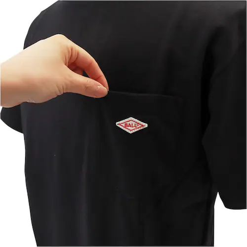 GREIGE Lサイズ BALL シャツ 55731 通販 接触冷感 Tシャツ 半袖Tシャツ 冷感加工 メンズ ポケット付き おしゃれ 夏 カジュアル シンプル トップス ブランド ボール ワンポイン_10