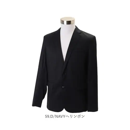 54.L/NAVYシャーク LLサイズ ジャケット メンズ 通販 SANTA BARBARA サンタバーバラ ポンチジャケット ビジネスカジュアル アウター ストレッチ 接触冷感 長袖 オフィスカジュ_16