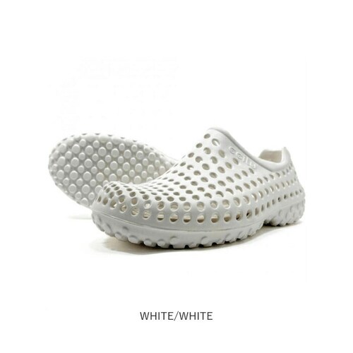 WHITE/WHITE 27.5cm ccilu チル サンダル 通販 AMAZON コンフォートサンダル かかとあり リカバリーサンダル ビーチサンダル シャワーサンダル 水陸両用 メンズ レディー_12