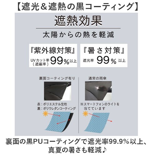 2764/ライトブルー 折りたたみ傘 レディース 晴雨兼用 通販 折り畳み傘 晴雨兼用傘 耐風傘 傘 折りたたみ 55cm 雨傘 日傘 遮熱 遮光 UVカット 女性 女子 55センチ 通勤 通学 登下_3