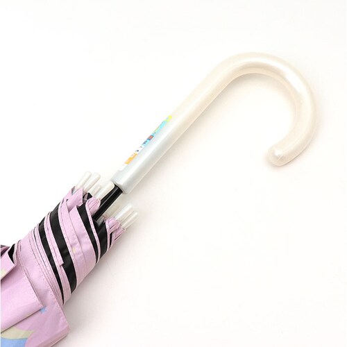 シマエナガ/オフホワイト 傘 58cm 女の子 小学生 通販 長傘 ジャンプ傘 キッズ ジュニア 晴雨兼用傘 雨傘 日傘 通学 登下校 風に強い傘 耐風傘 遮光 UVカット 小学校 高学年 中学生 か_7